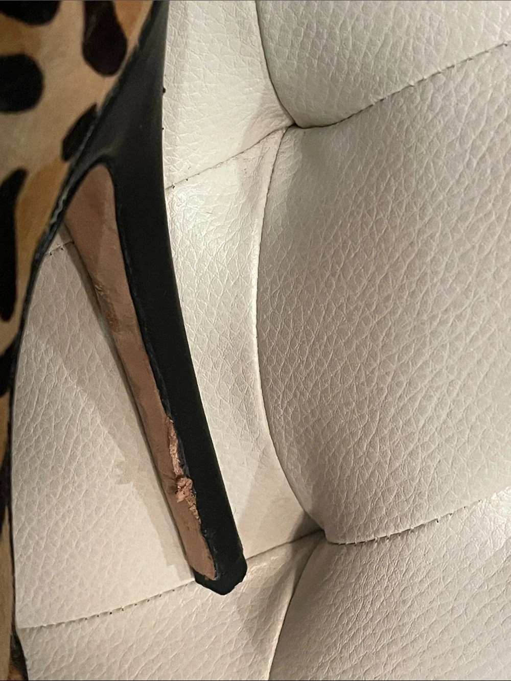 House of Harlow 1960 Leopard Print Platform Booties Tan Black Size 8 EU 38.5